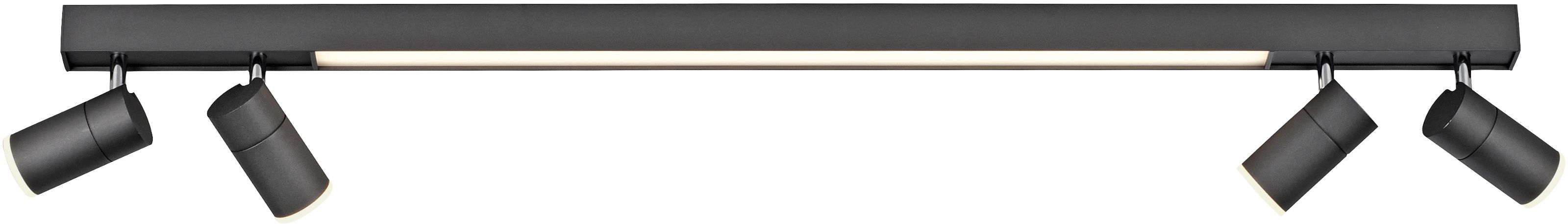 Paul Neuhaus Pure-Lines stropné svietidlo 5x9 W antracitová 6121-13
