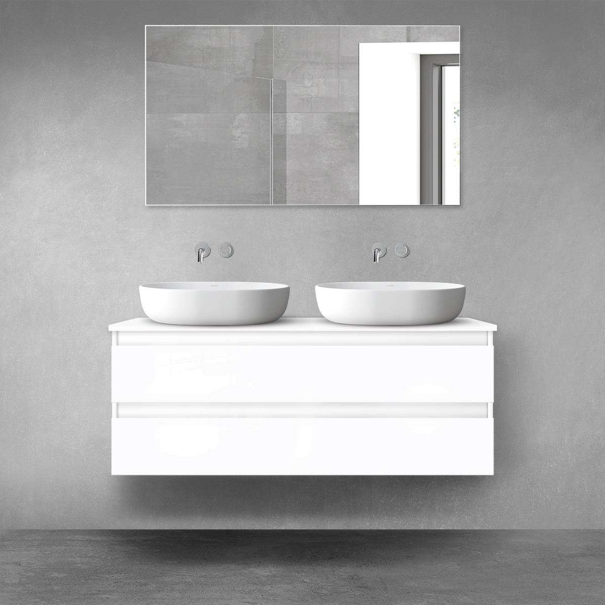 Súprava skrinka Oltens Vernal 60019000, doska na skrinku Oltens Vernal 63007000