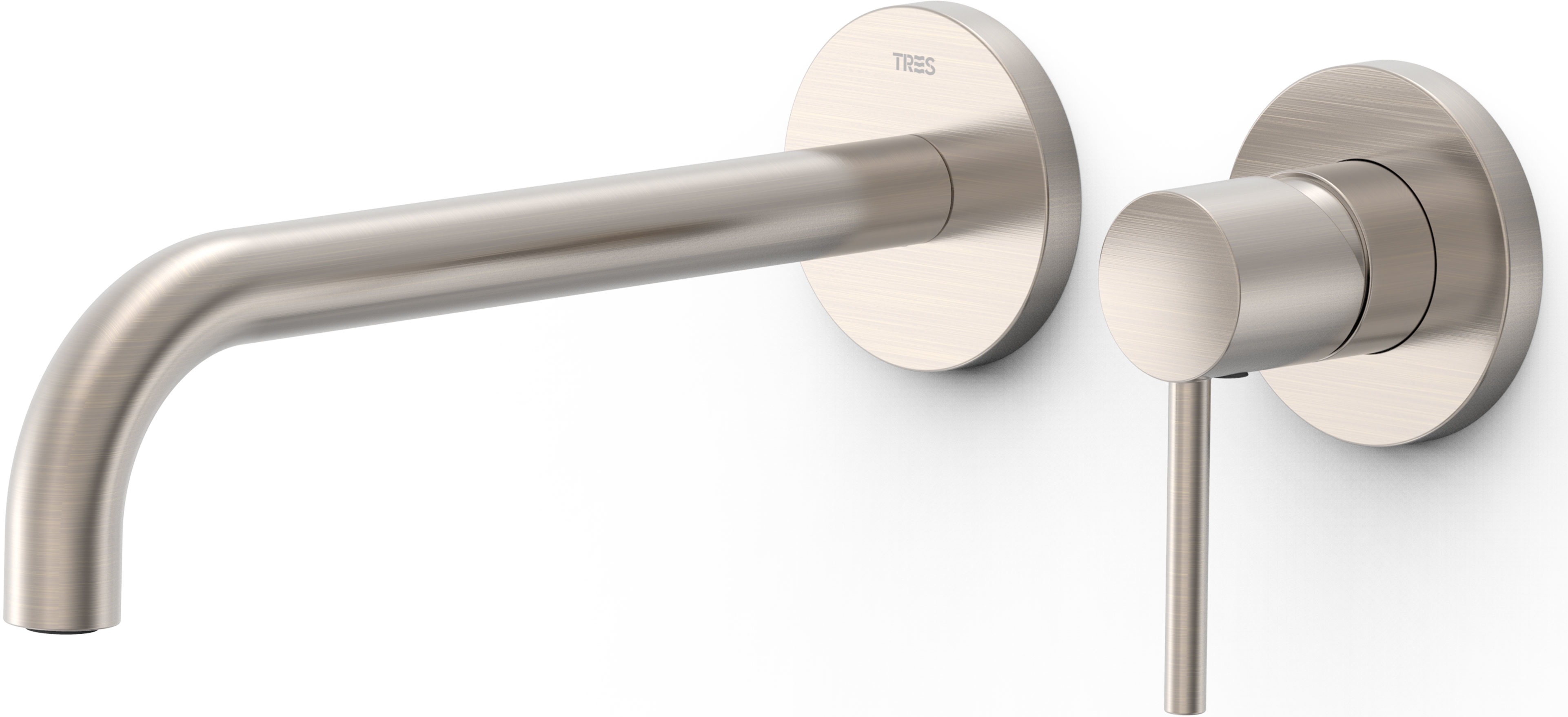 Tres Study umývadlová batéria podomietková oceľová 26230022AC