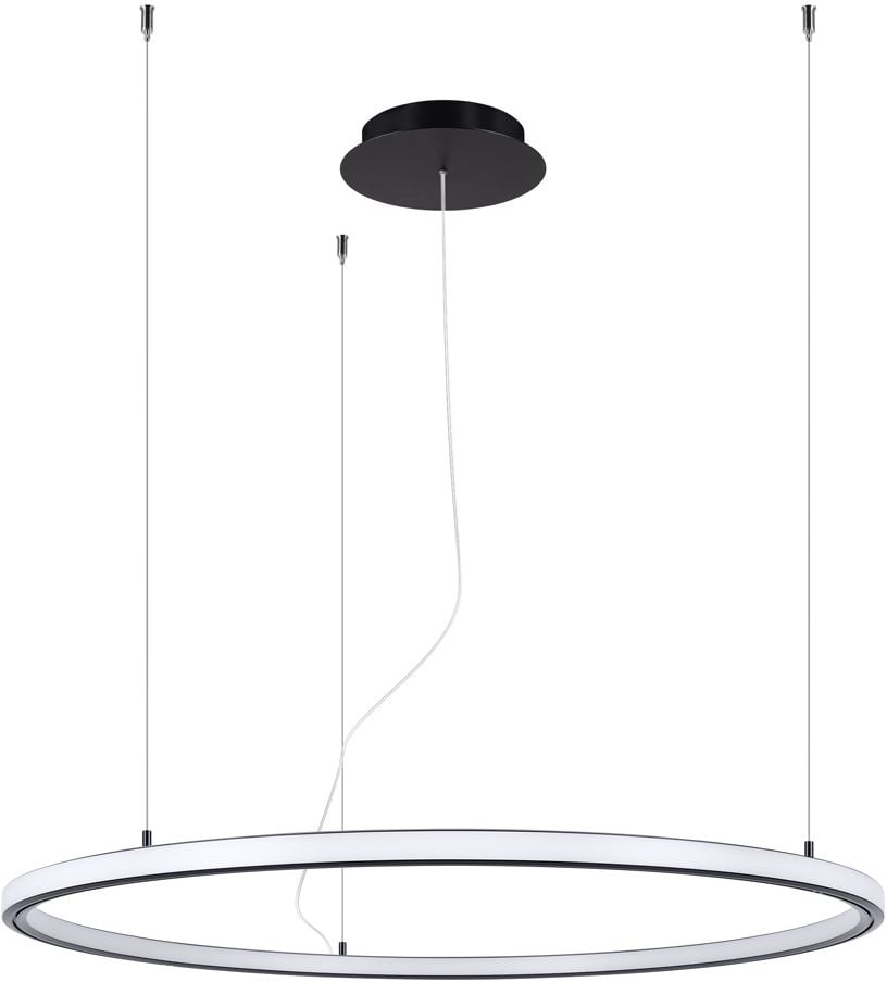 Thoro Lighting Risa závesné svietidlo 1x57 W čierna TH.275