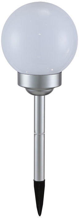 Globo Lighting Solar stojaca solárna lampa 1x0.06 W biela-strieborná 3375
