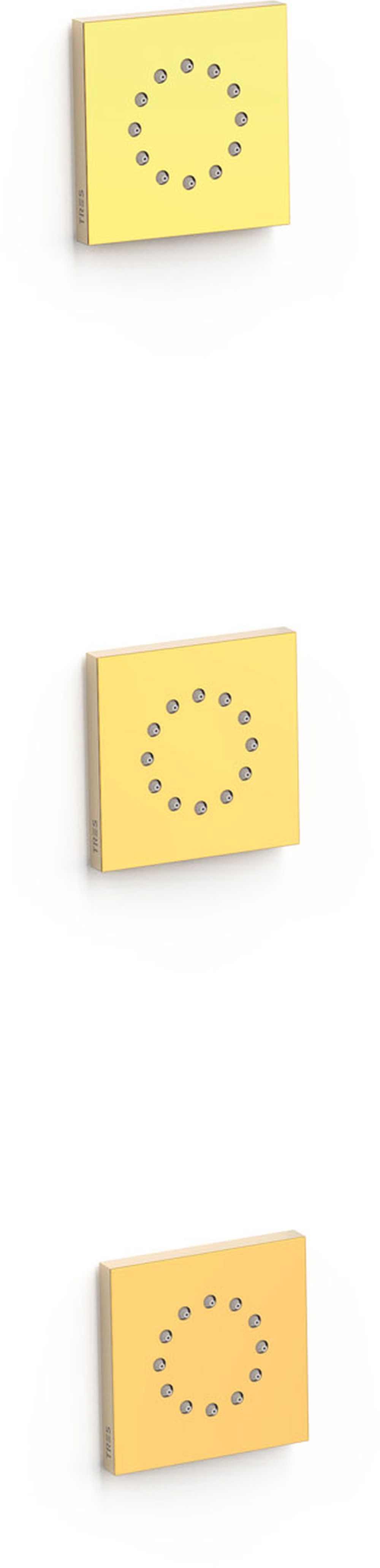 Tres Selection bočná sprcha/tryska zlatá 13451501OR