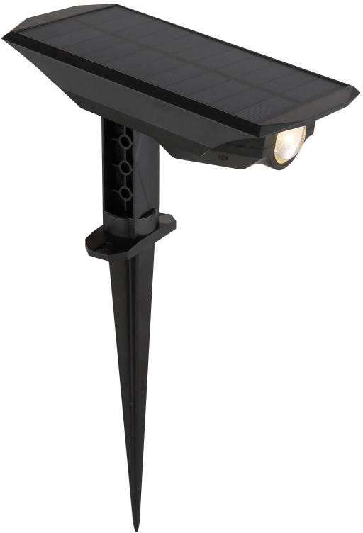 Globo Lighting Solar stojaca solárna lampa 1x1 W čierna 36021