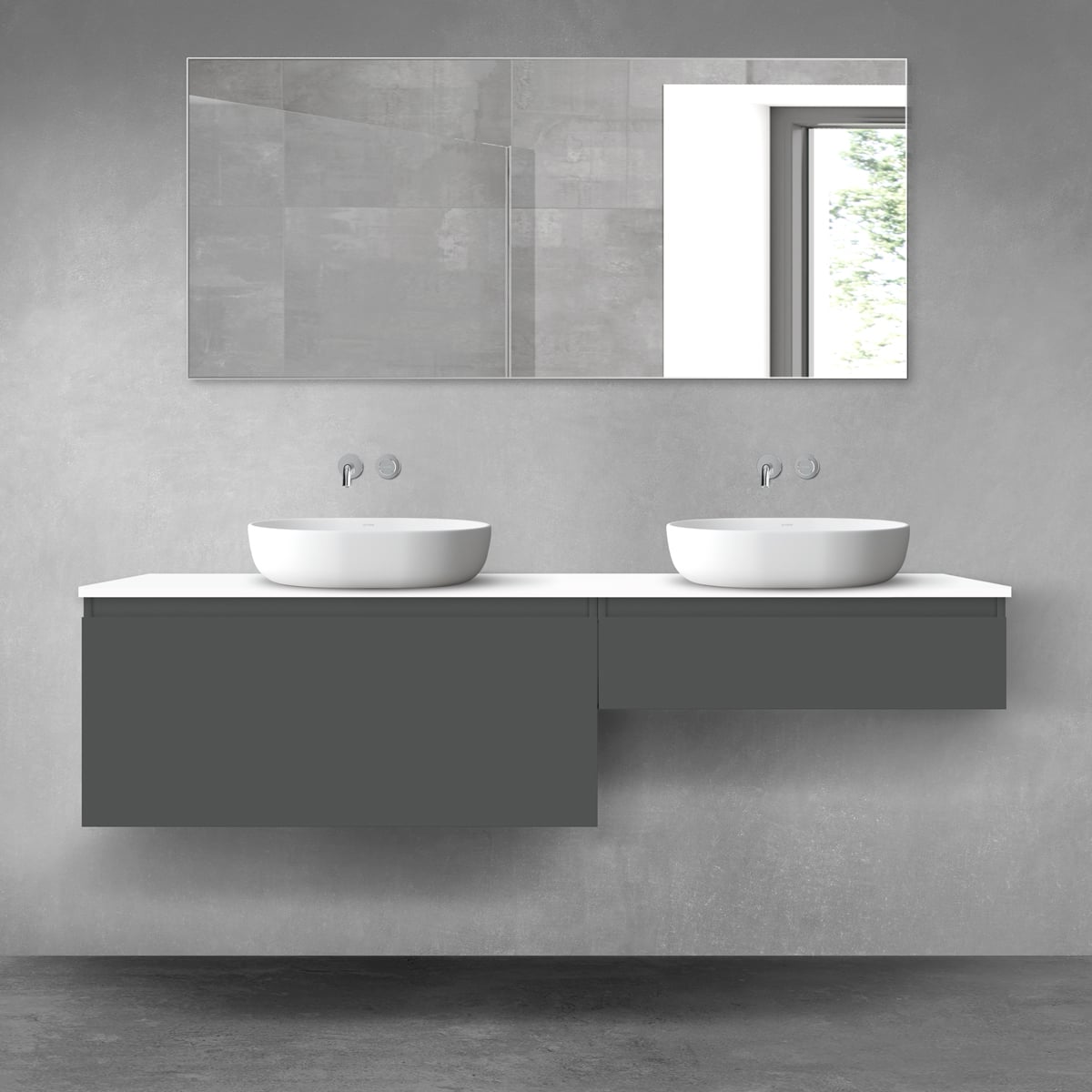 Súprava skrinka Oltens Vernal 60015400, skrinka Oltens Vernal 60010400, 63009000