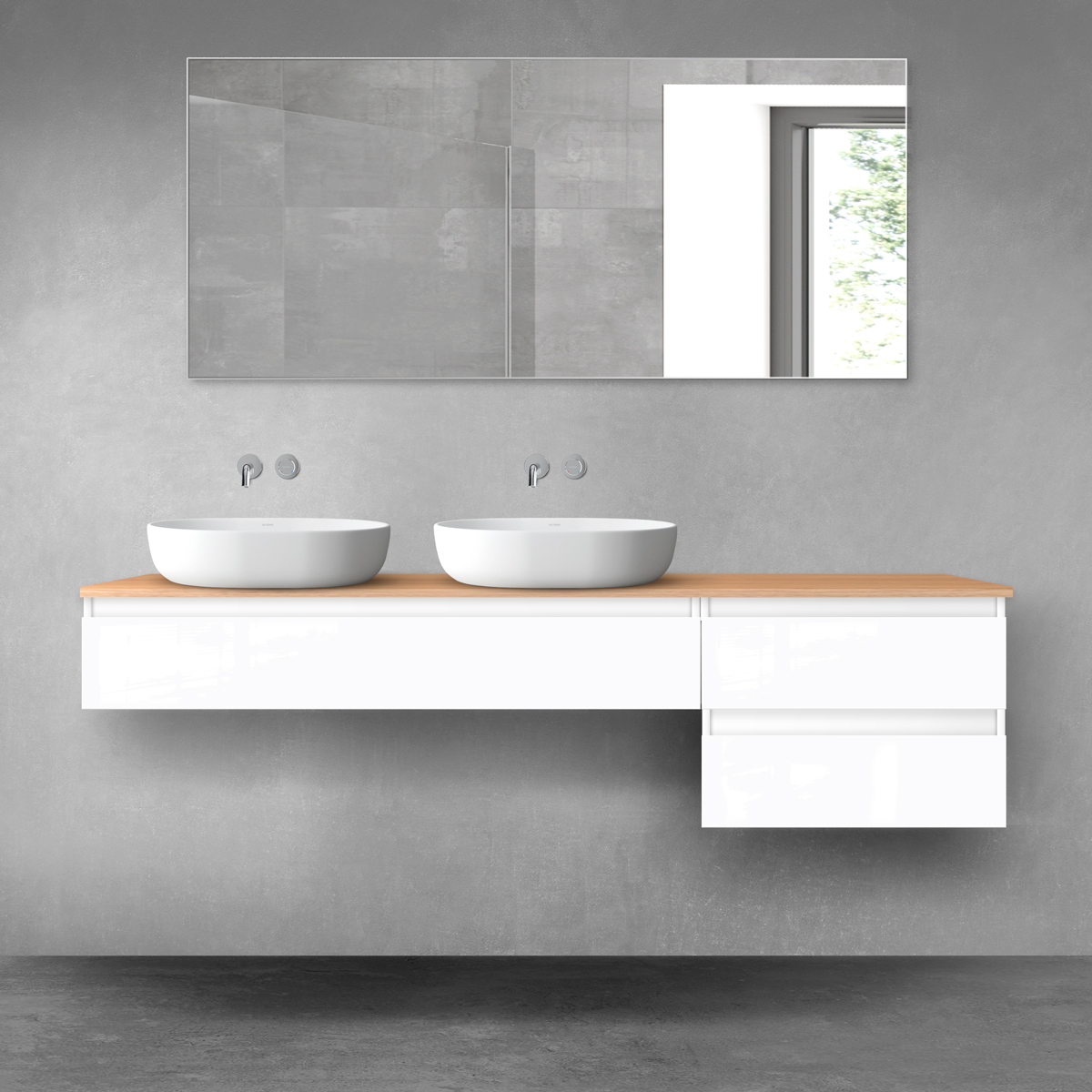 Súprava skrinka Oltens Vernal 60012000, skrinka Oltens Vernal 60002000, 63009060