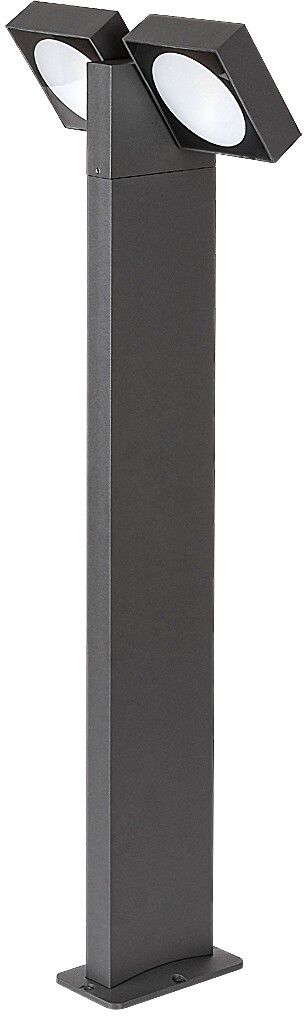 Rabalux Telde vonkajšia stojaca lampa 2x7 W antracitová 77102