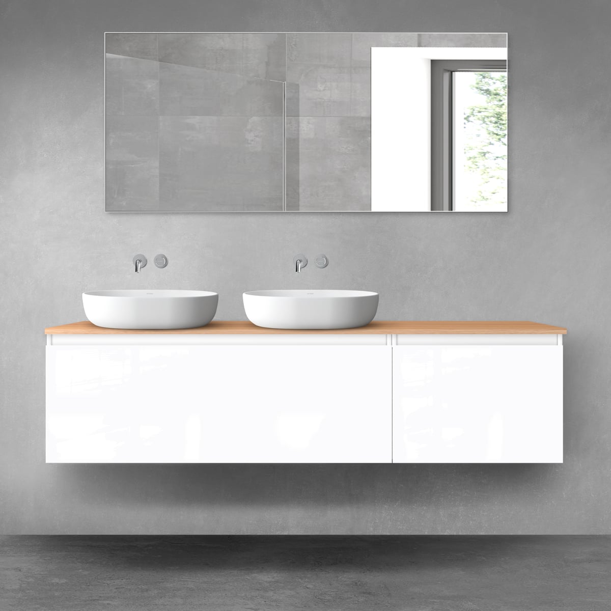 Súprava skrinka Oltens Vernal 60016000, skrinka Oltens Vernal 60013000, 63009060