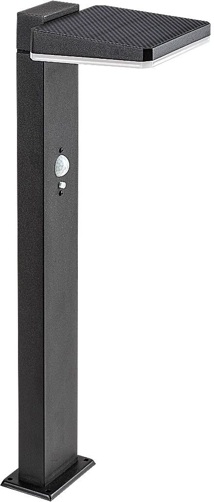 Rabalux Lasset stojaca solárna lampa 1x4.4 W čierna 77079