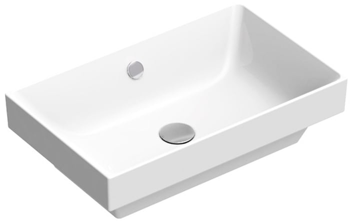 Catalano Verso umývadlo 60x37 cm obdĺžnik vstavané umývadlo-pultové umývadlo biela 0124600001