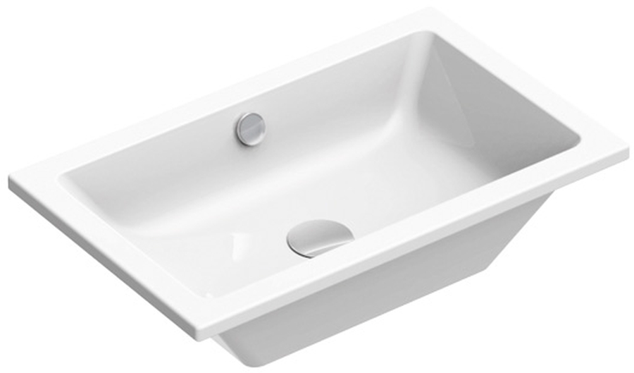 Catalano Zero umývadlo 60x37 cm obdĺžnik vstavané umývadlo-podpultové umývadlo biela 0124610001