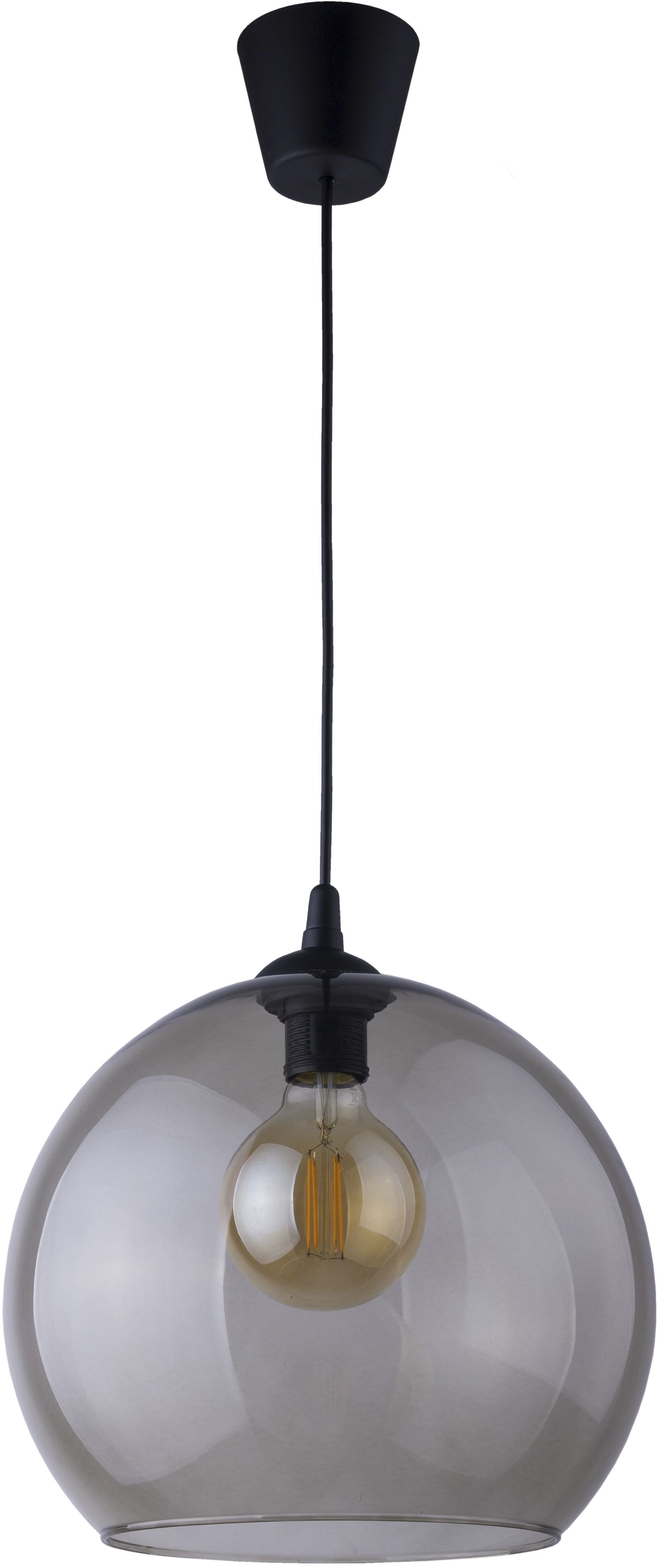 TK Lighting Cubus závesné svietidlo 1x15 W čierna-grafitová 2065M