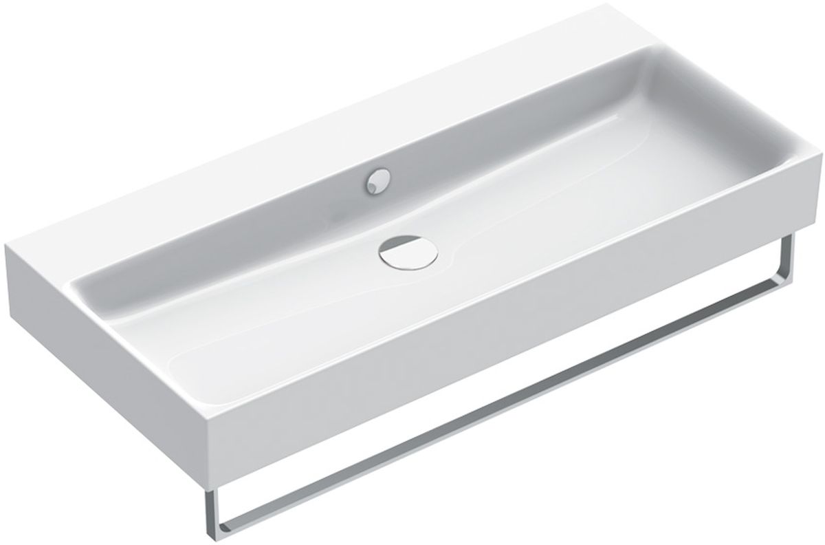 Catalano New Premium umývadlo 100x47 cm obdĺžnik klasické umývadlo-umývadlo na nábytok biela 0221000001