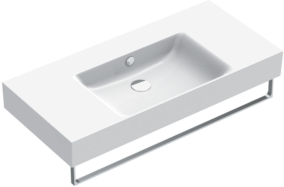 Catalano New Premium umývadlo 100x47 cm obdĺžnik klasické umývadlo-umývadlo na nábytok-pultové umývadlo biela 0221010001
