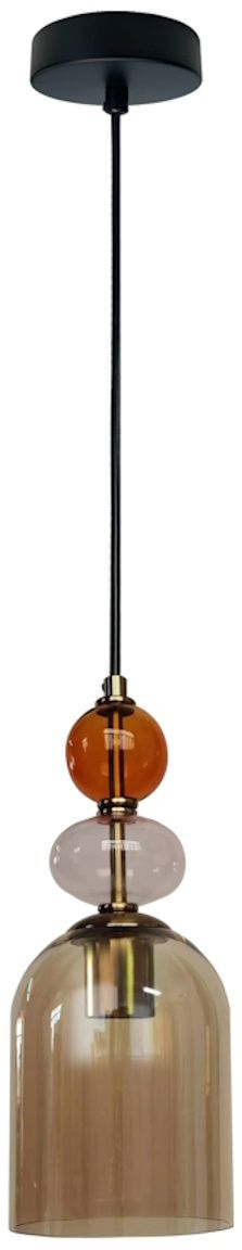 Light Prestige Tropea závesné svietidlo 1x15 W jantárová LP-2004/1PMAM