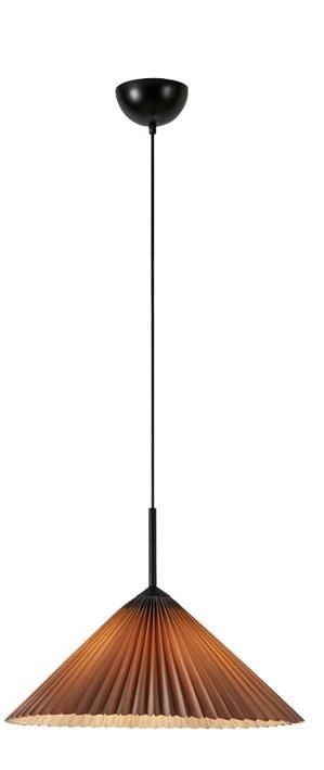 Markslöjd Plisado závesné svietidlo 1x40 W sivá/popolnato sivá 108709