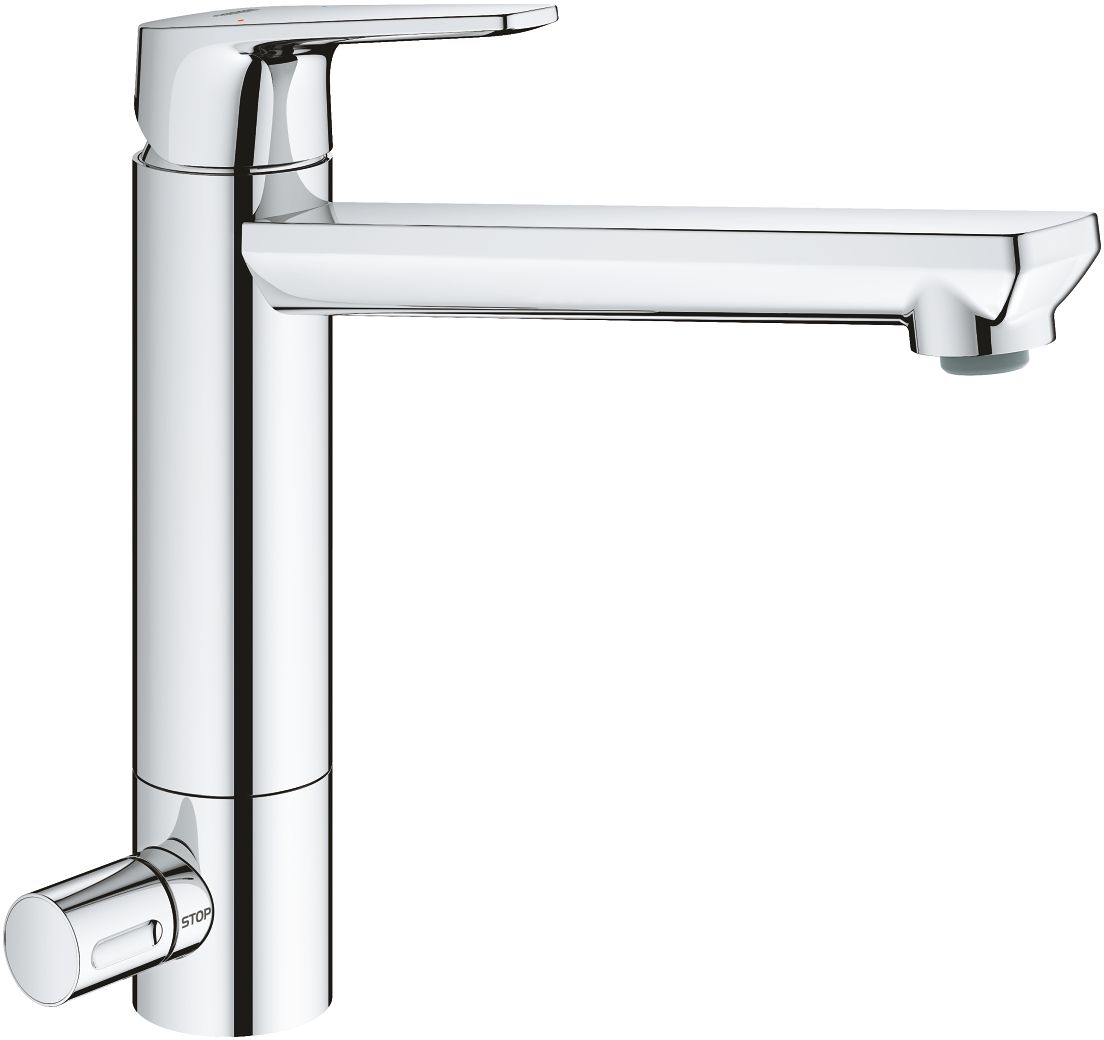 Grohe BauEdge kuchynská batéria stojaca chrómová 31696000