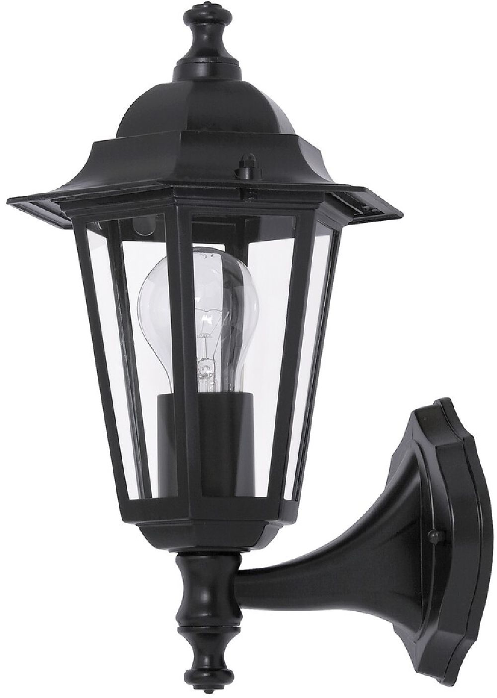 Rabalux Velence vonkajšie nástenné svietidlo 1x60 W čierna 8204