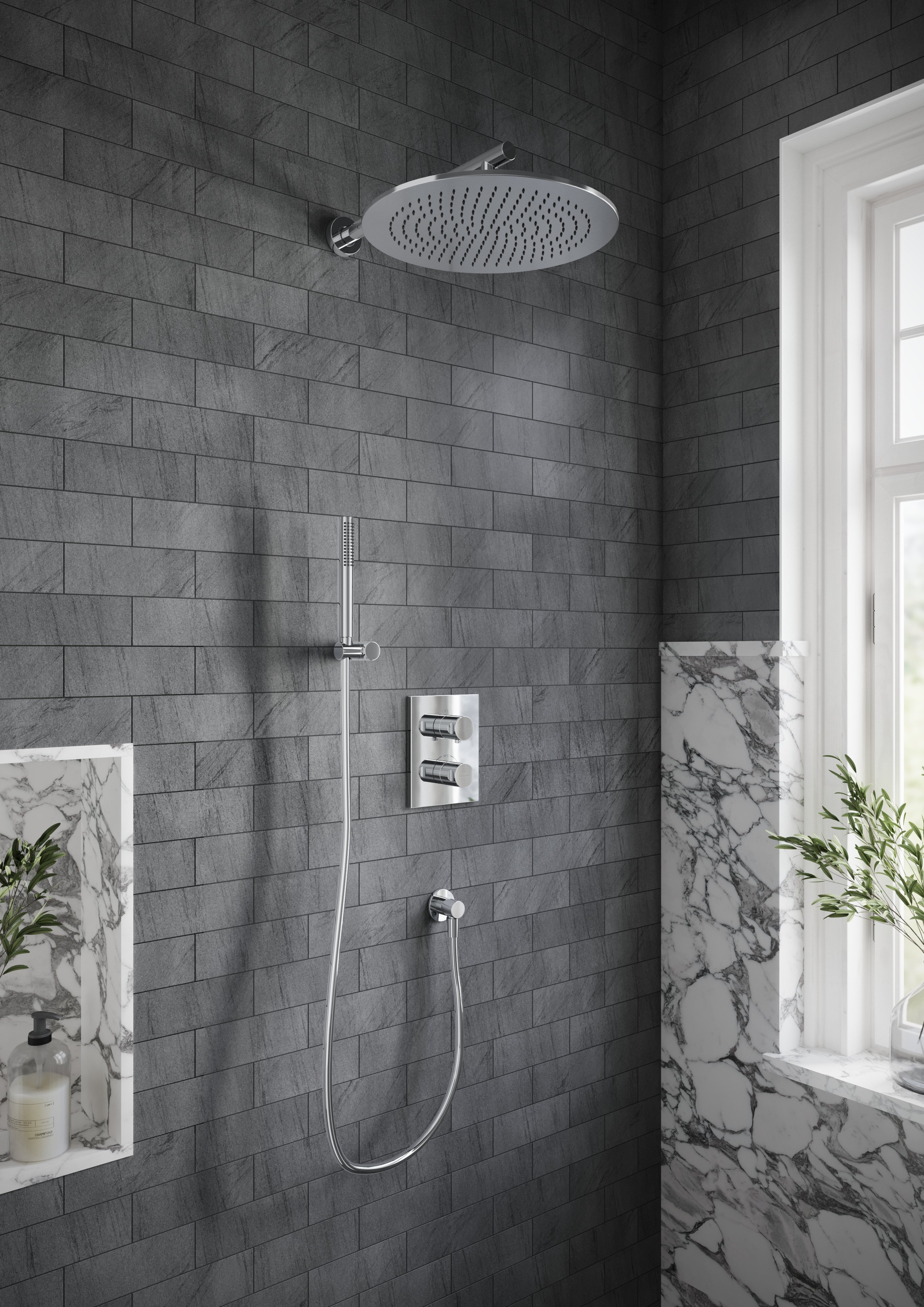 Súprava vaňová/sprchová batéria Villeroy & Boch Universal Taps & Fittings TVD00065300061, horná/hlavová sprcha Villeroy & Boch Universal Showers TVC00000300061, TVD00065100000, TVS10900600061, TVC00045800061, TVC00045351061, TVC00045600061, TVC00003500061