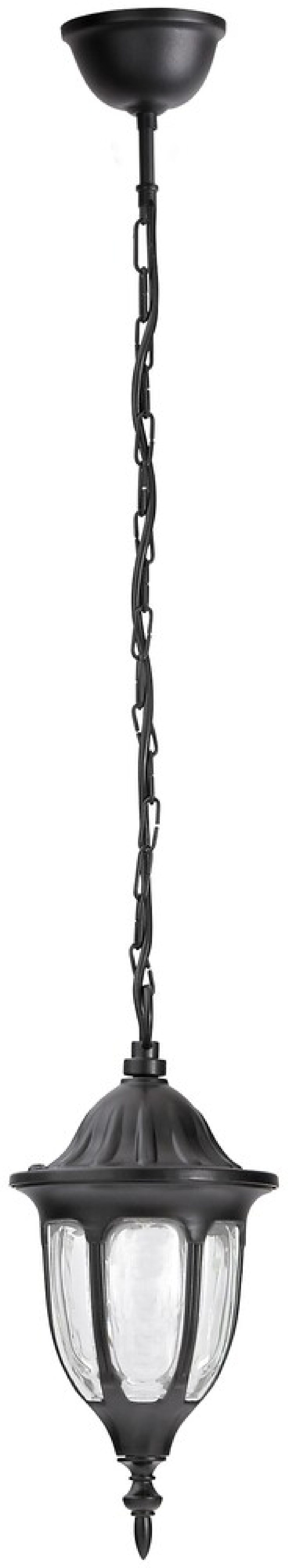 Rabalux Milano vonkajšie závesné svietidlo 1x60 W čierna 8344
