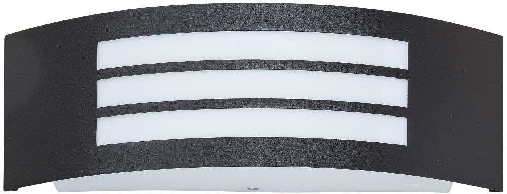 Rabalux Roma vonkajšie nástenné svietidlo 1x14 W čierna 8409