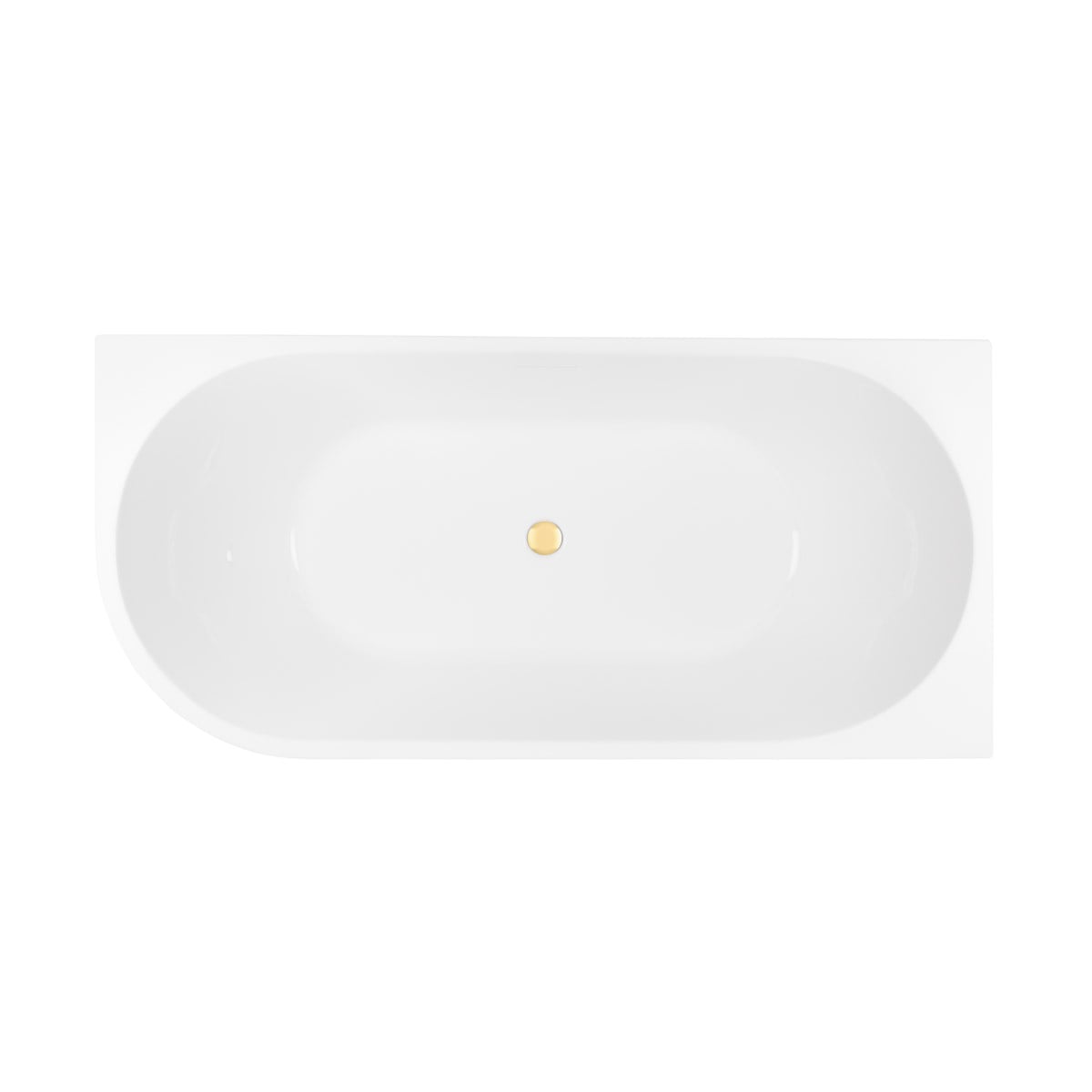 Súprava rohová vaňa Oltens Delva 11001000, kryt zátky Oltens 09002800