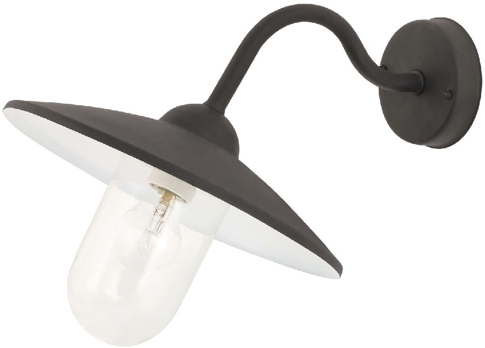 Rabalux Vigo vonkajšie nástenné svietidlo 1x60 W čierna 8686