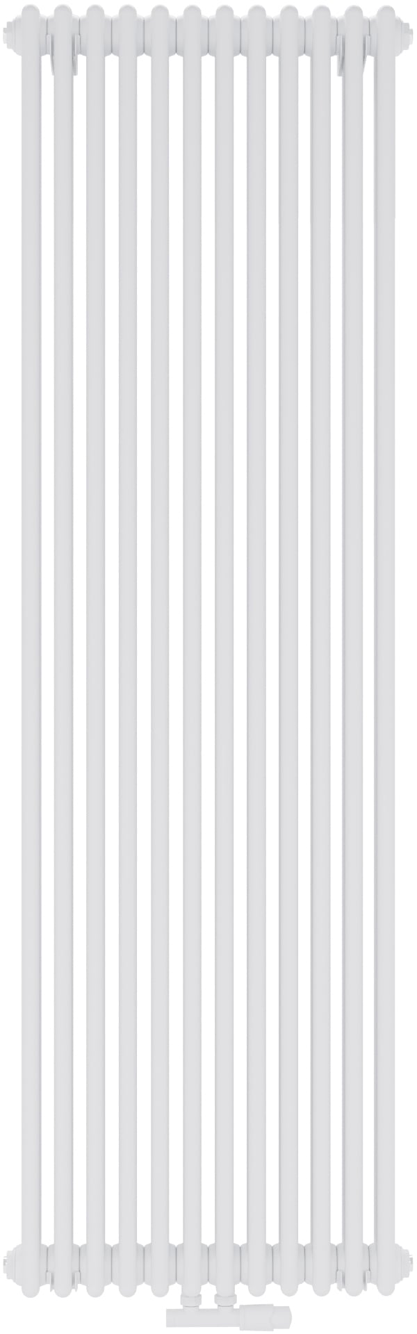 Luxrad Columnus 3 dekoratívny radiátor 180x47 cm podłączenie dolné biela COL318004709016ZDC