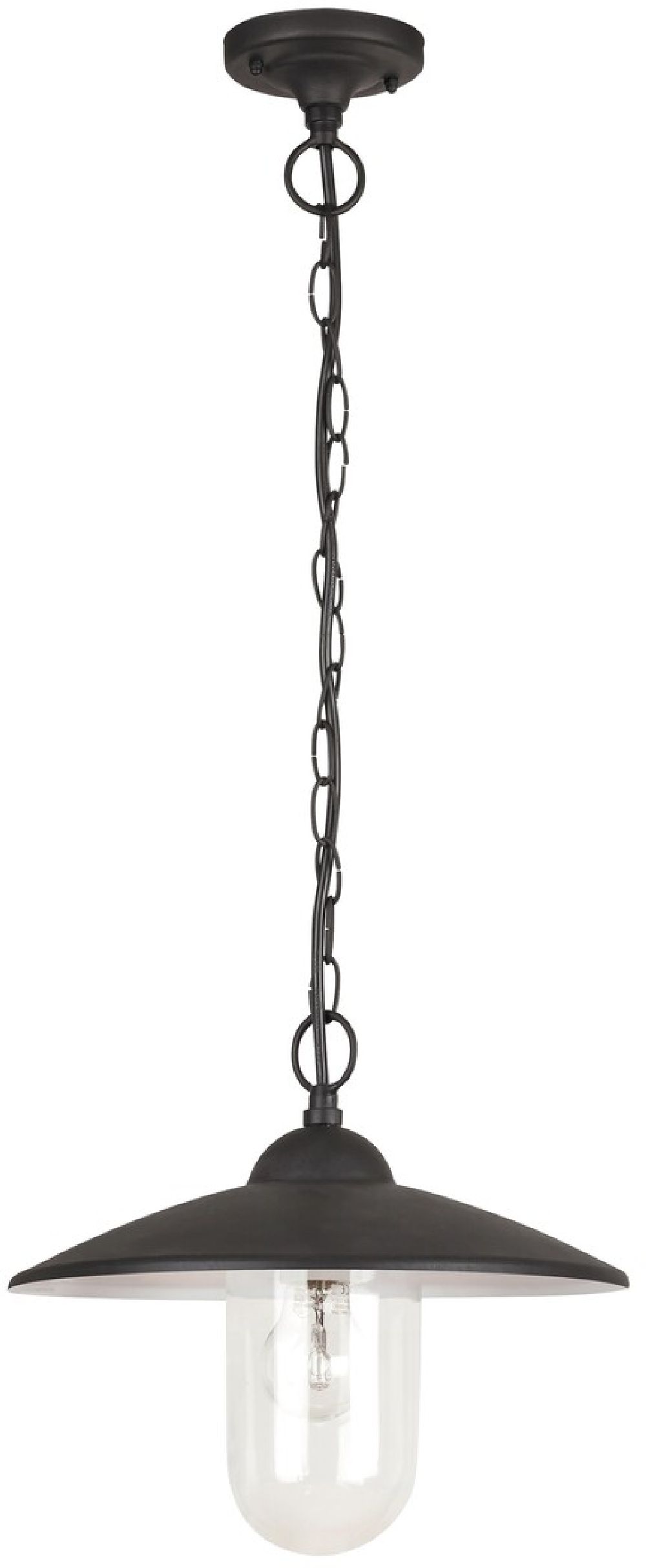 Rabalux Vigo vonkajšie závesné svietidlo 1x60 W čierna 8687