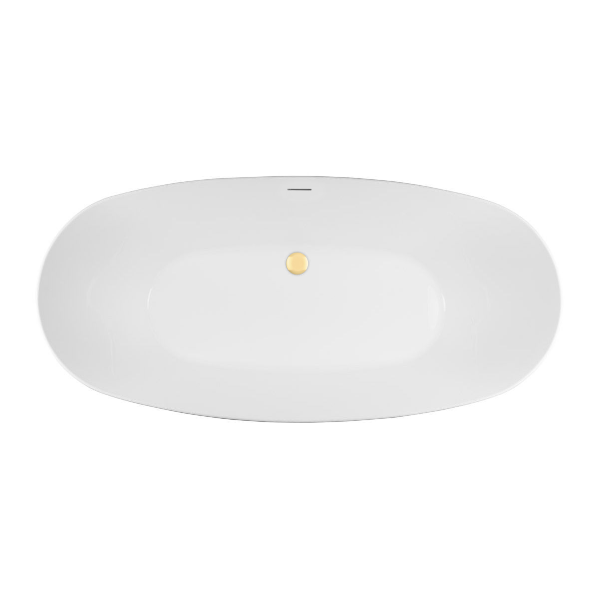 Súprava voľne stojaca vaňa Oltens Ebba 12012000, kryt zátky Oltens 09002800