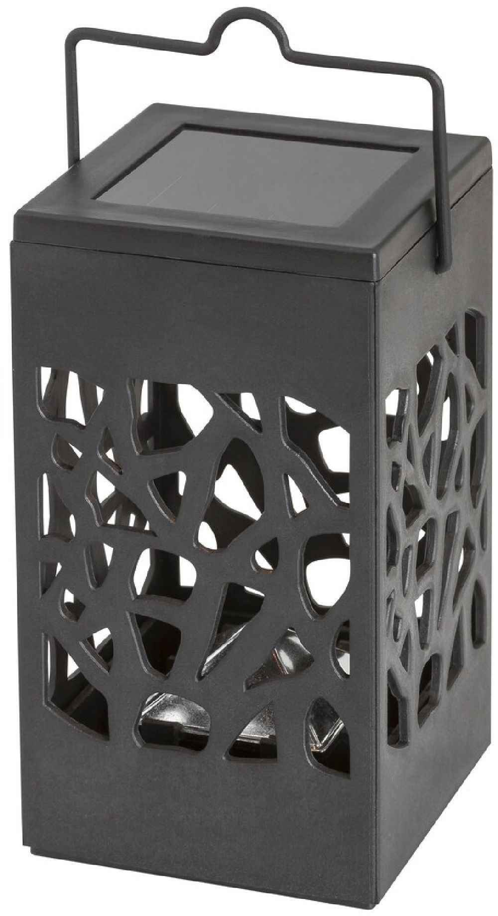 Rabalux Mora stojaca solárna lampa 1x1 W čierna 8948