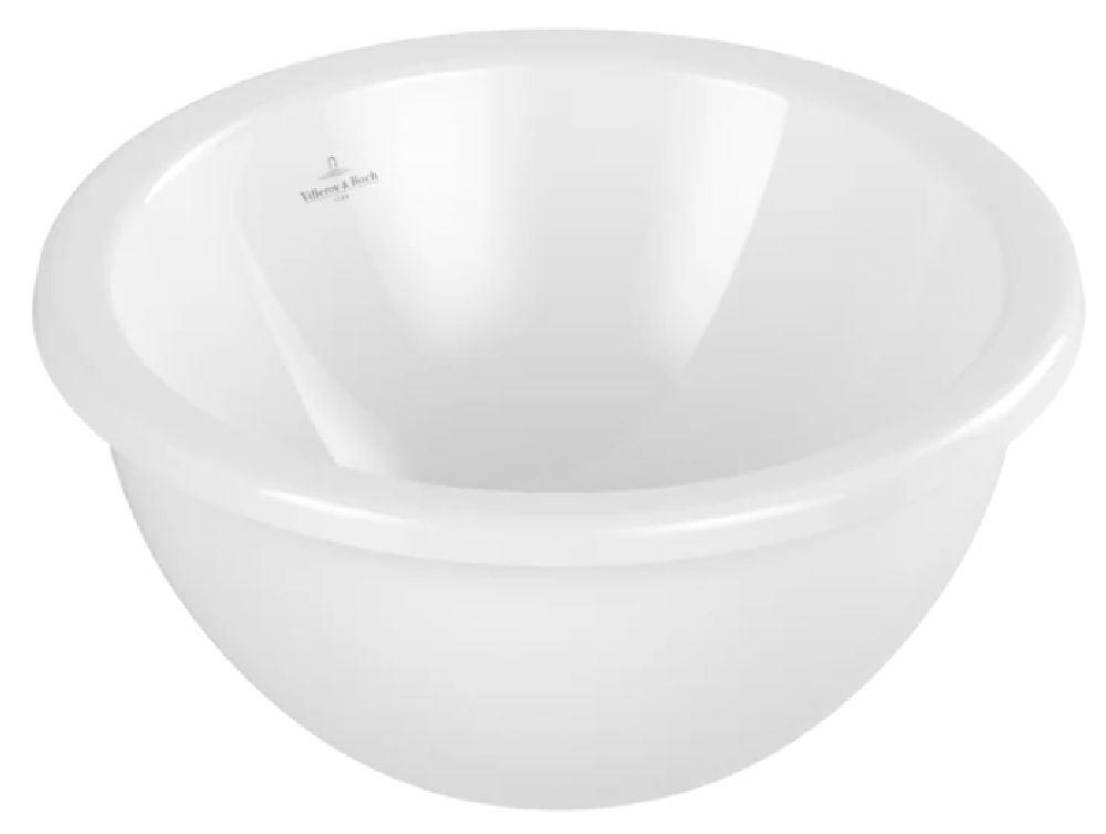 Villeroy & Boch Loop & Friends umývadlo 39x39 cm okrúhly vstavané umývadlo biela 4A590001