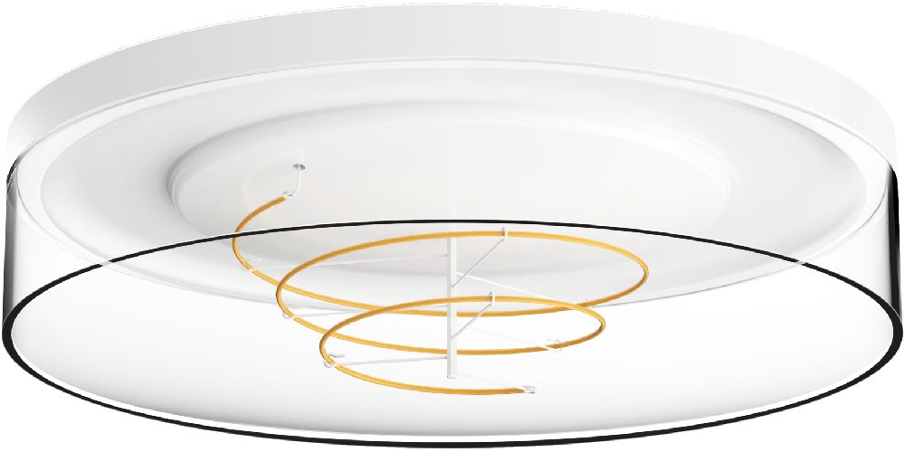 Zuma Line Nolan stropné svietidlo 1x17 W biela 1004