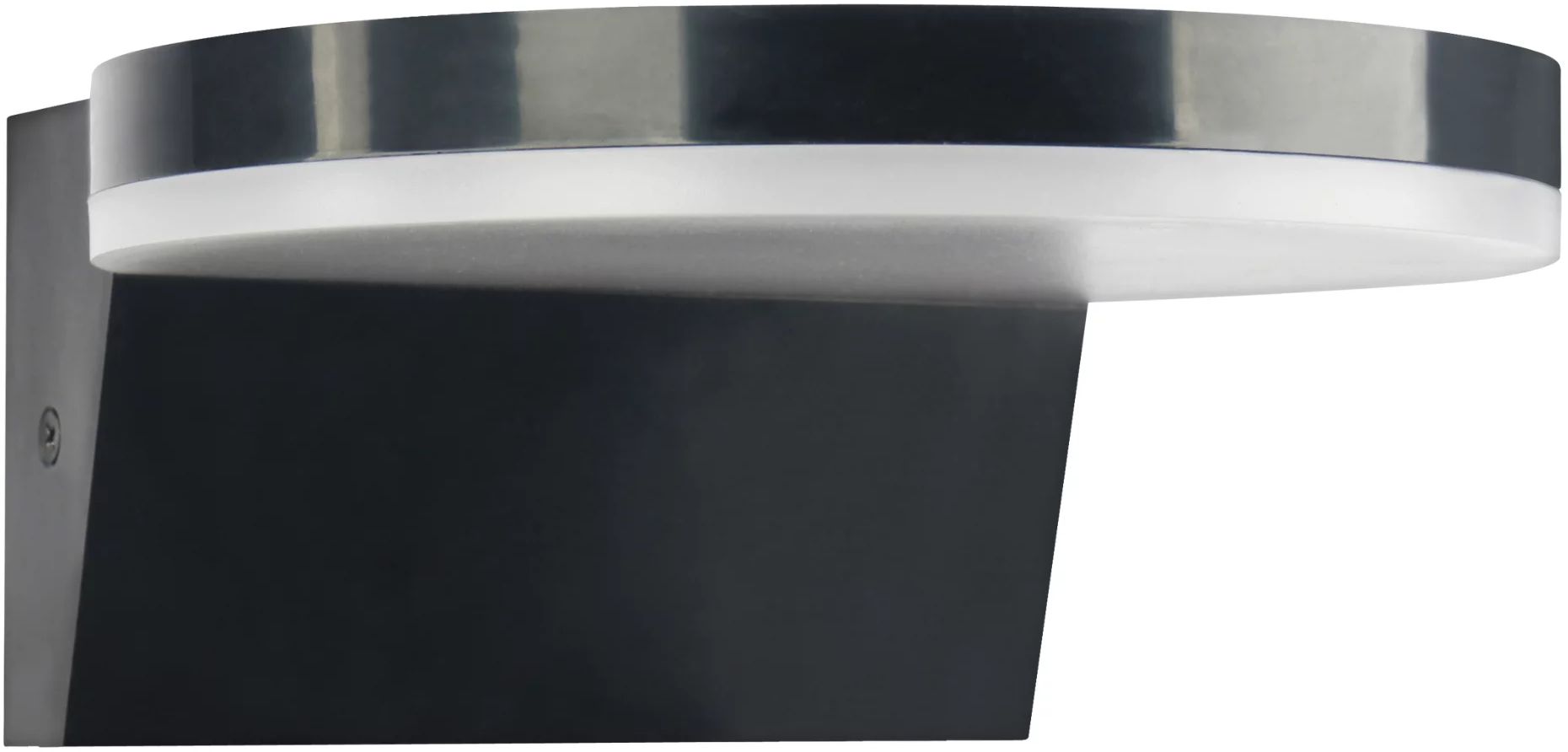 Goldlux Tesa vonkajšie nástenné svietidlo 1x10 W čierna 324023