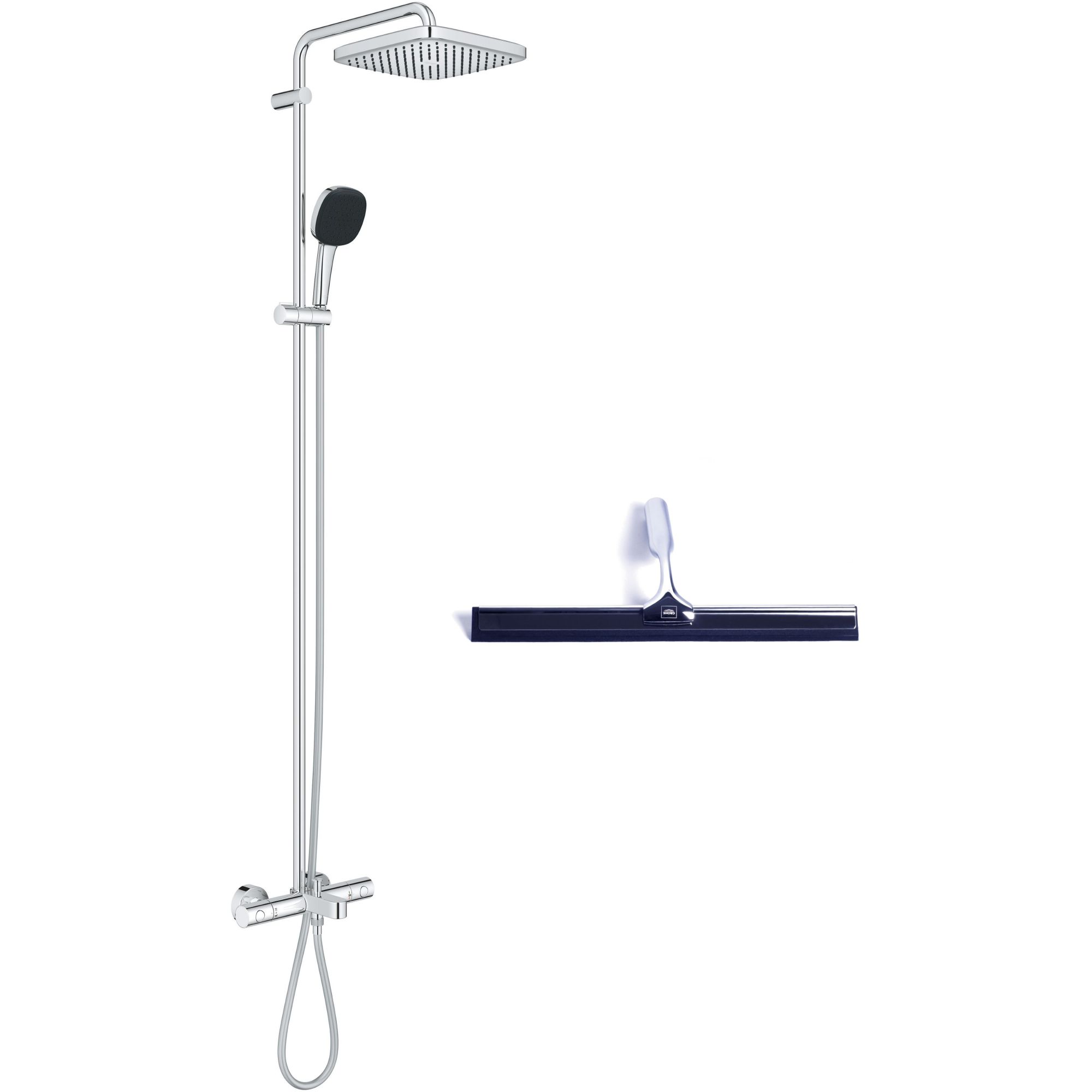 Set súprava vaňová/sprchová Grohe Vitalio Comfort 26984001, stierka na vodu Grohe 4067393055617