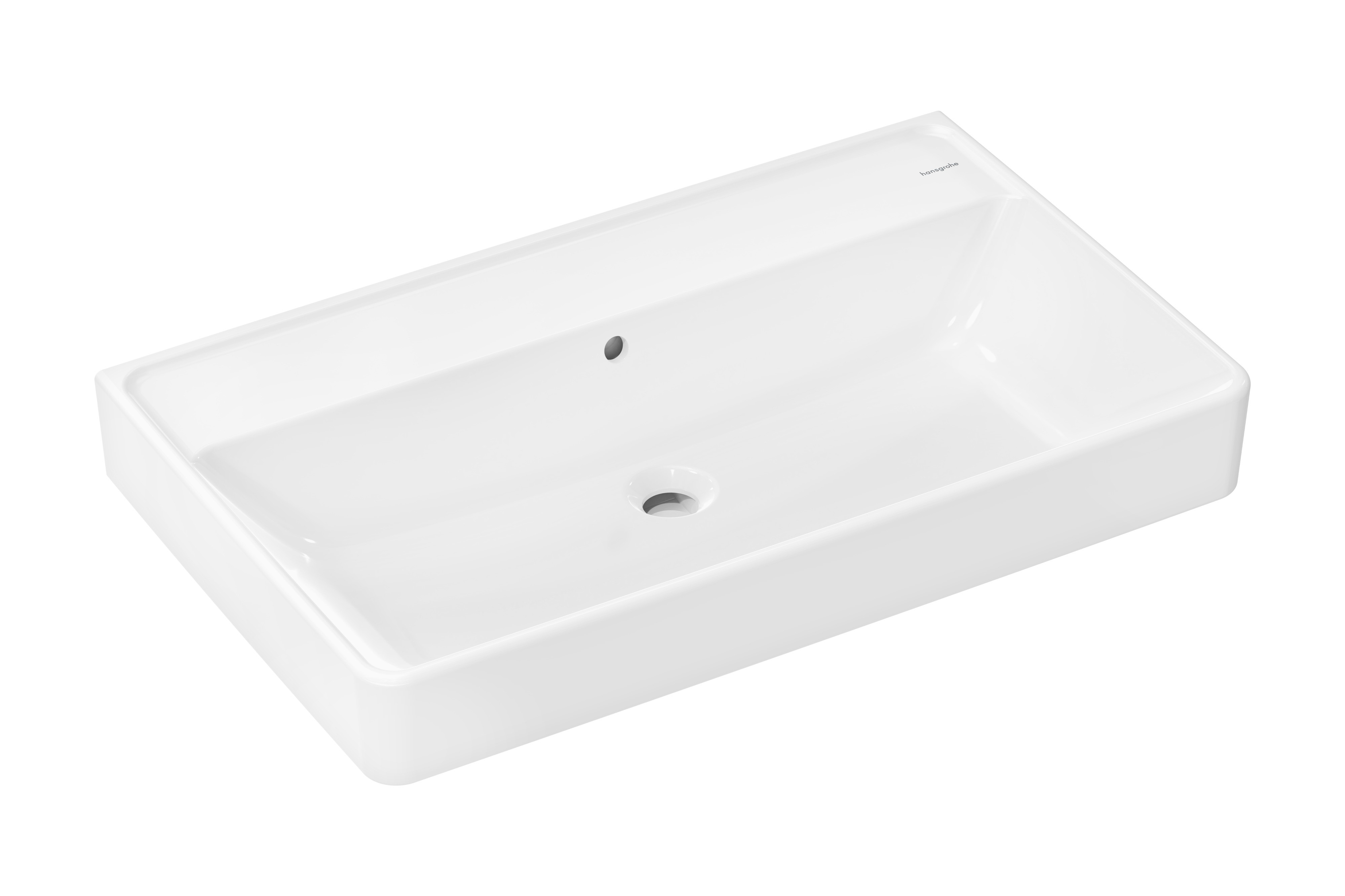 Hansgrohe Xanuia Q umývadlo 80x48 cm obdĺžnik klasické umývadlo-pultové umývadlo biela 60251450