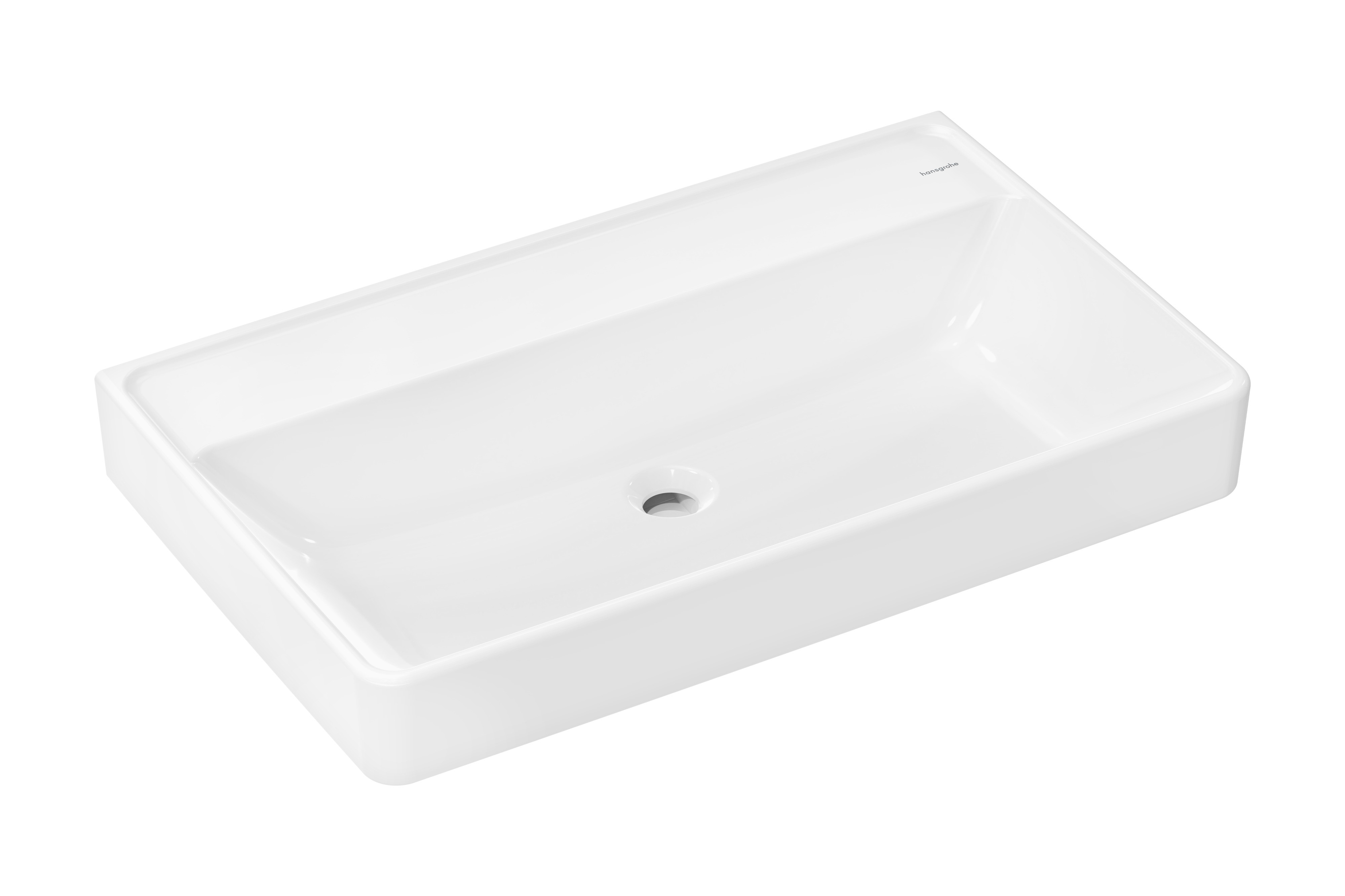 Hansgrohe Xanuia Q umývadlo 80x48 cm obdĺžnik klasické umývadlo biela 61139450