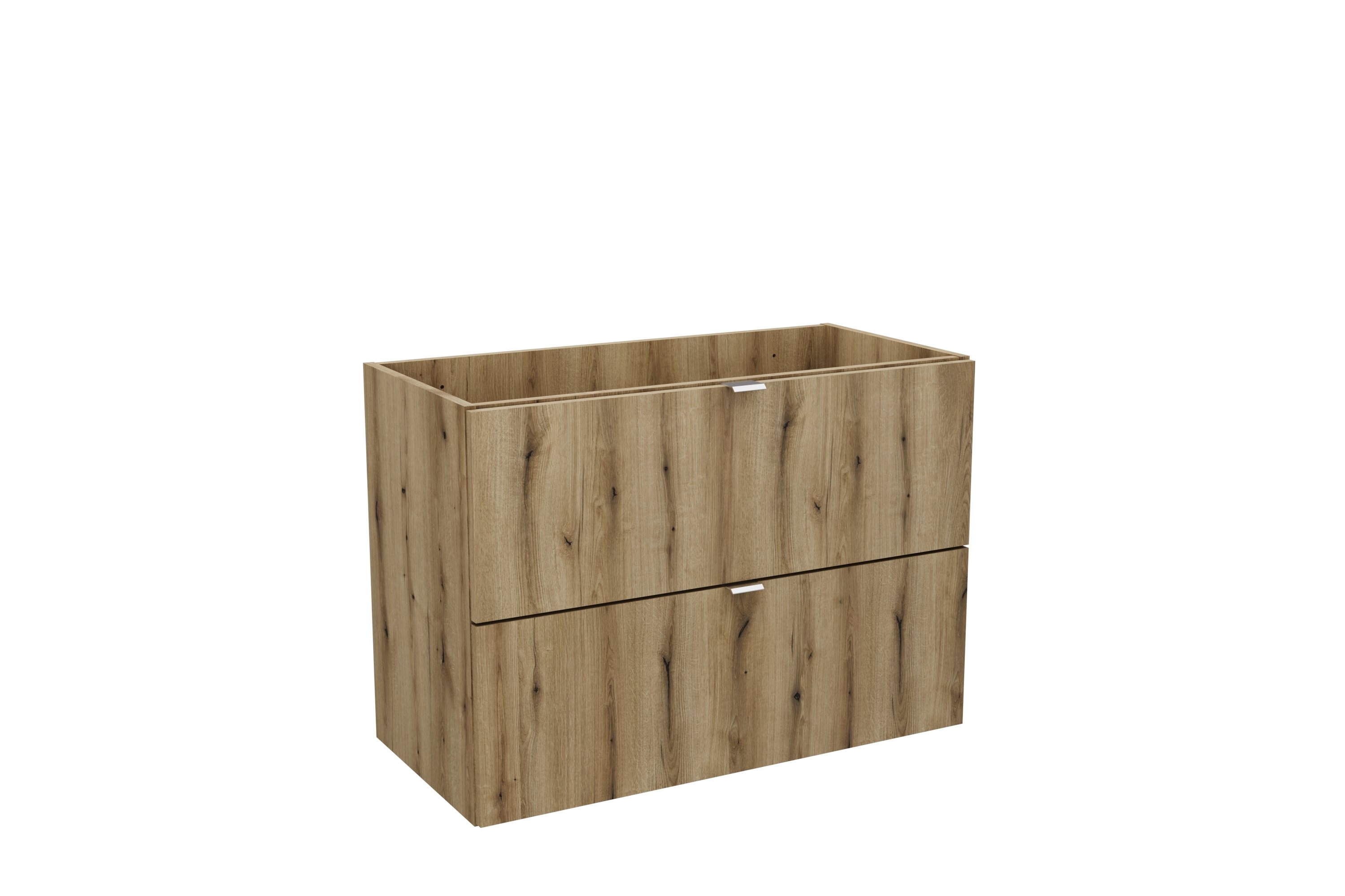 Comad Nova Oak skrinka 80x39x57 cm závesná kúpeľňová skrinka pod umývadlo dub NOVA OAK A 82-80-2S