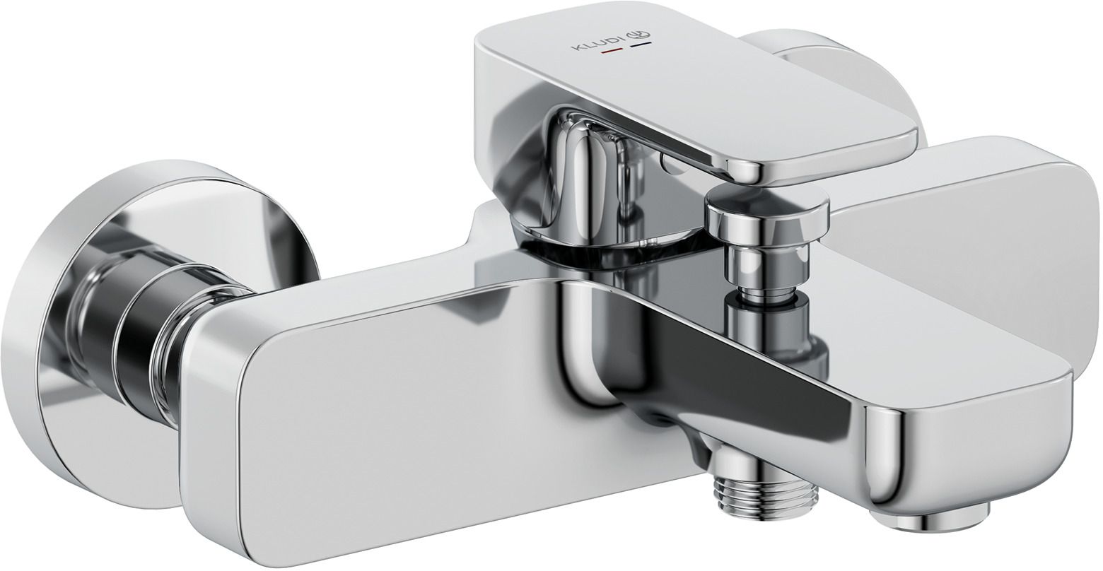 Kludi Renon vaňová/sprchová batéria nástenná chrómová 426910575