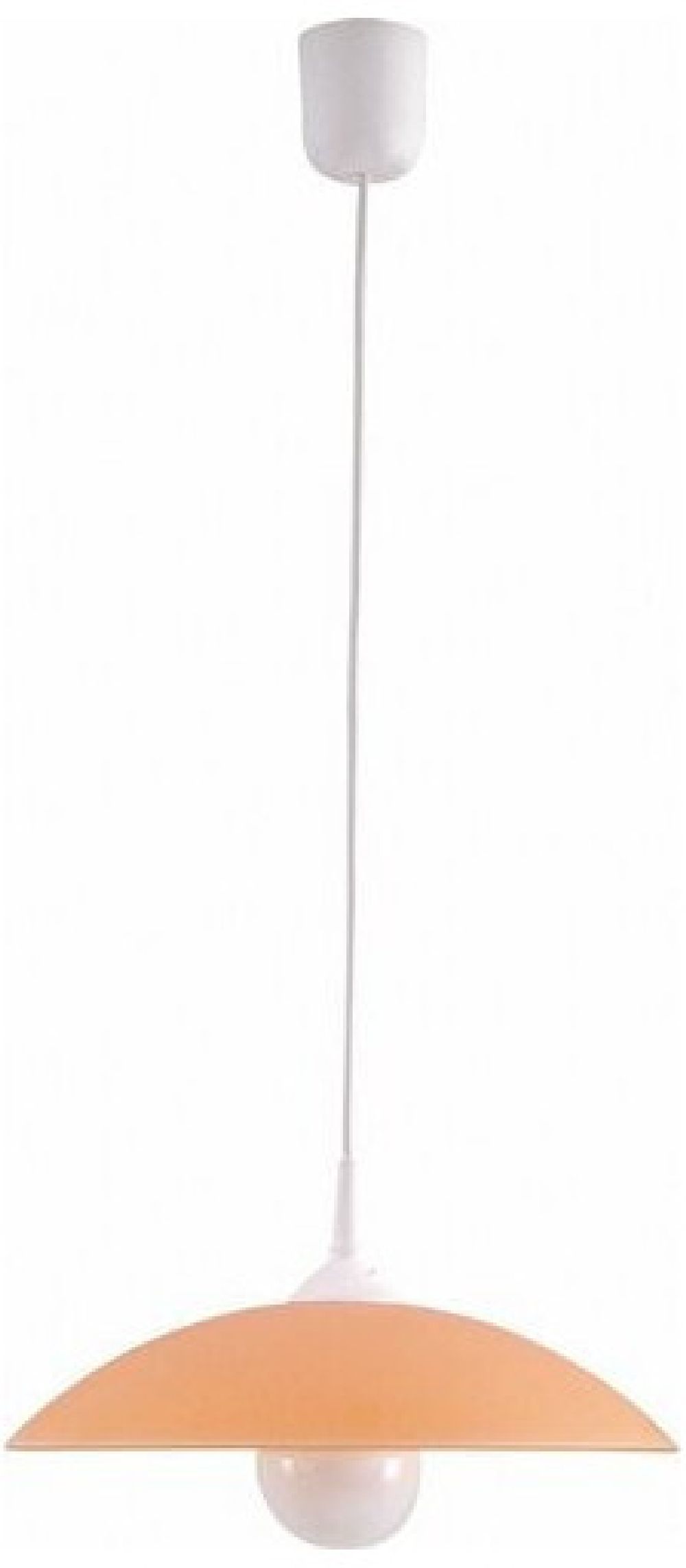 Rabalux Cupola Range závesné svietidlo 1x60 W pomarančová 4613