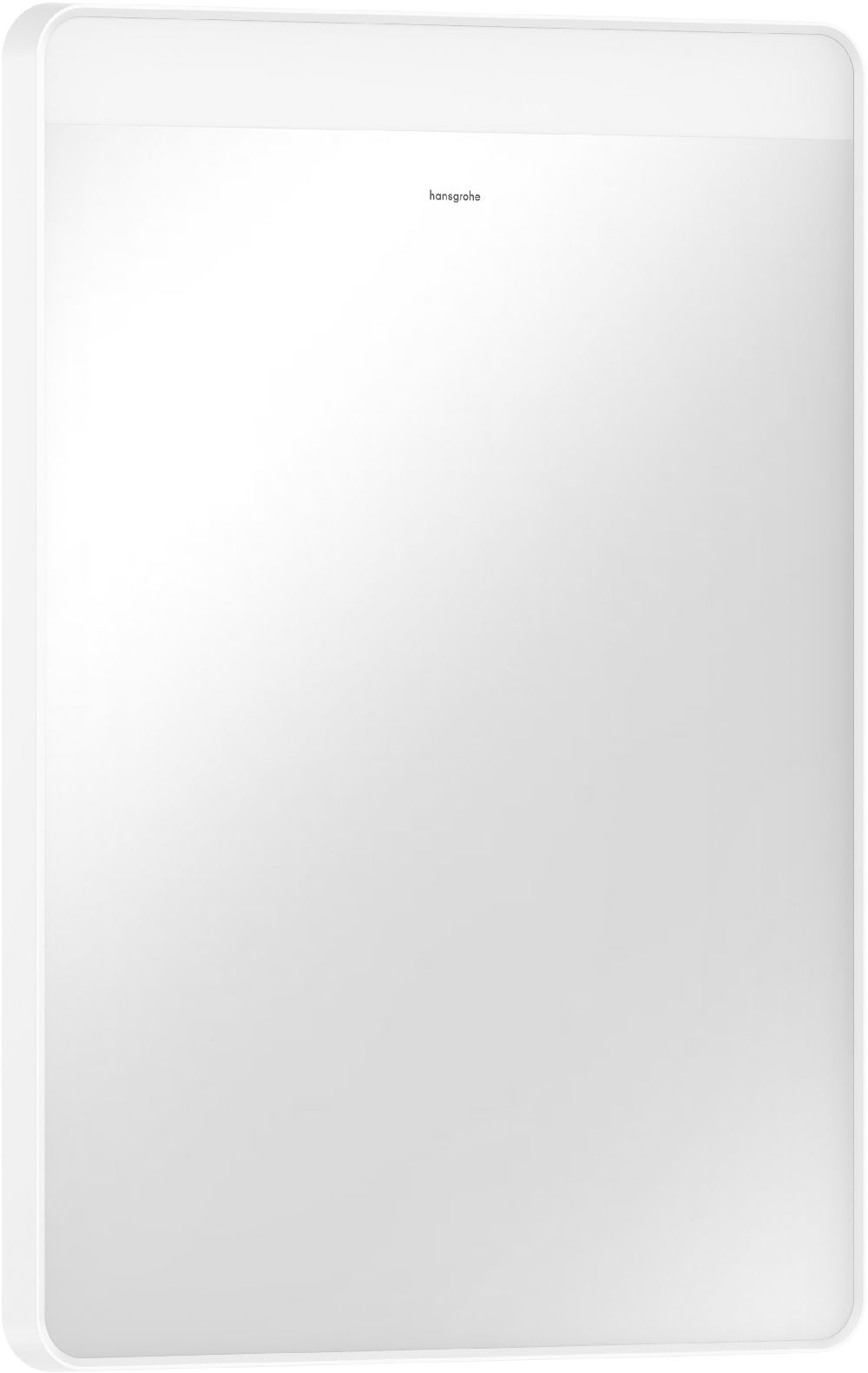Hansgrohe Xarita Lite Q zrkadlo 50x70 cm odĺžnikový s osvetlením biela 54956700