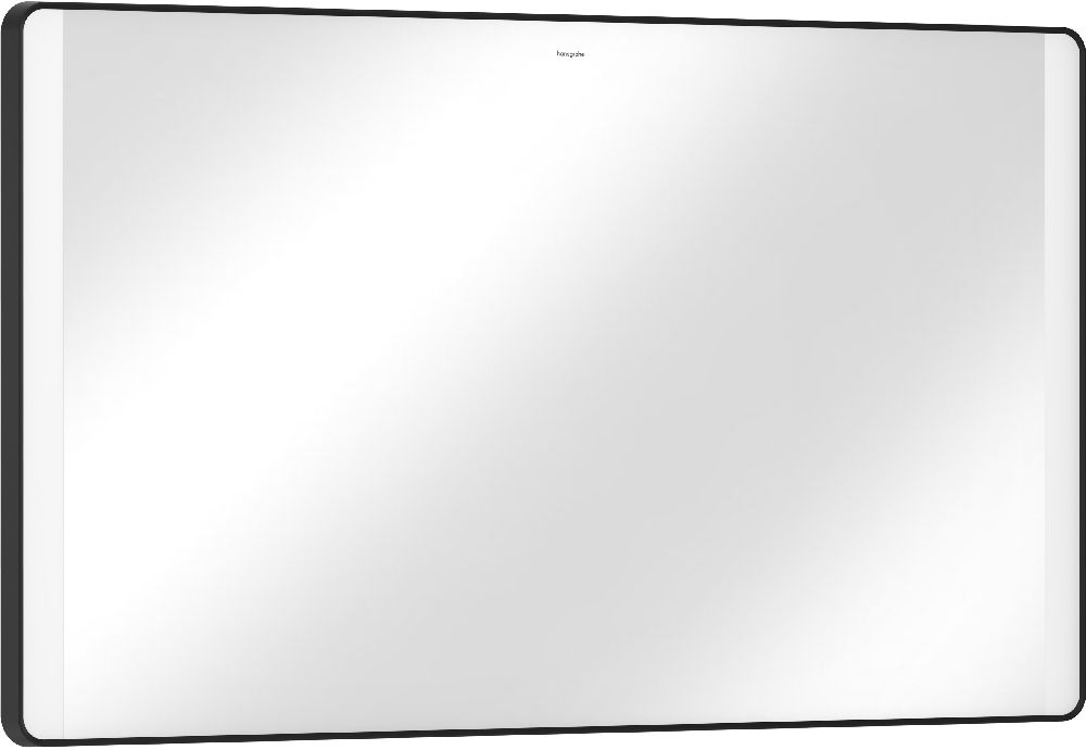 Hansgrohe Xarita Lite Q zrkadlo 120x70 cm odĺžnikový s osvetlením čierna 54965670