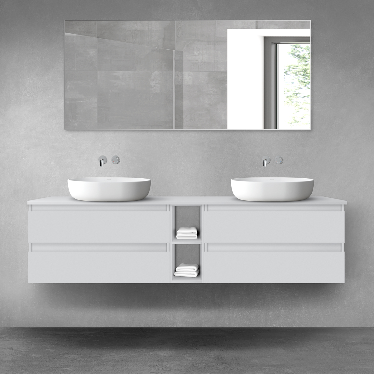 Súprava skrinka Oltens Vernal 60001700, doska na skrinku Oltens Vernal 63009700, 60021700