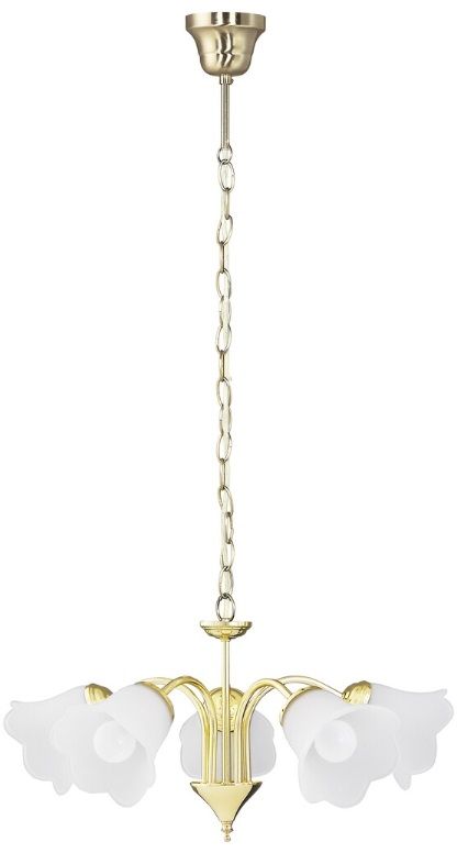 Rabalux Rafaella závesné svietidlo 5x40 W zlatá 7235
