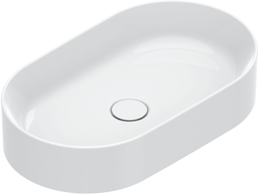 Catalano Zero umývadlo 60x35 cm oválny pultové umývadlo biela 0122600001