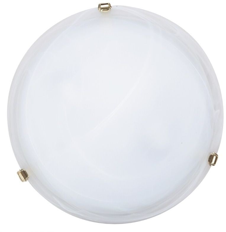 Rabalux Alabastro stropné svietidlo 2x60 W biela 3301