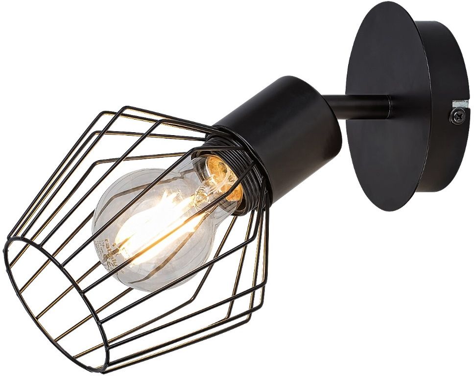 Rabalux Belano nástenná lampa 1x40 W čierna 3534