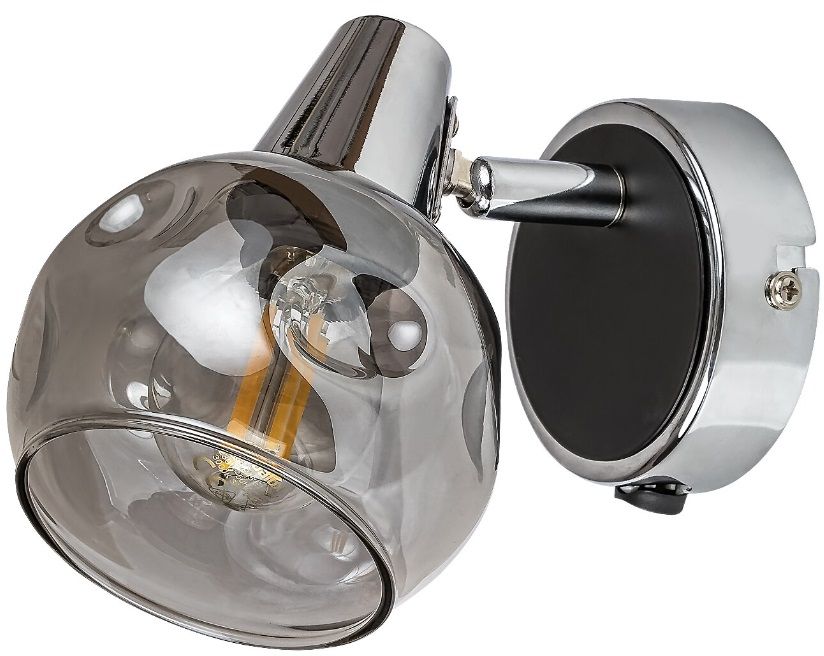 Rabalux Tamara nástenná lampa 1x40 W chrómová-dymová 5346