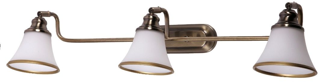 Rabalux Grando nástenná lampa 3x40 W biela-hnedá 6547