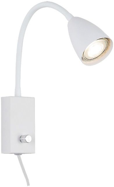 Rabalux Mika nástenná lampa 1x25 W biela 6720