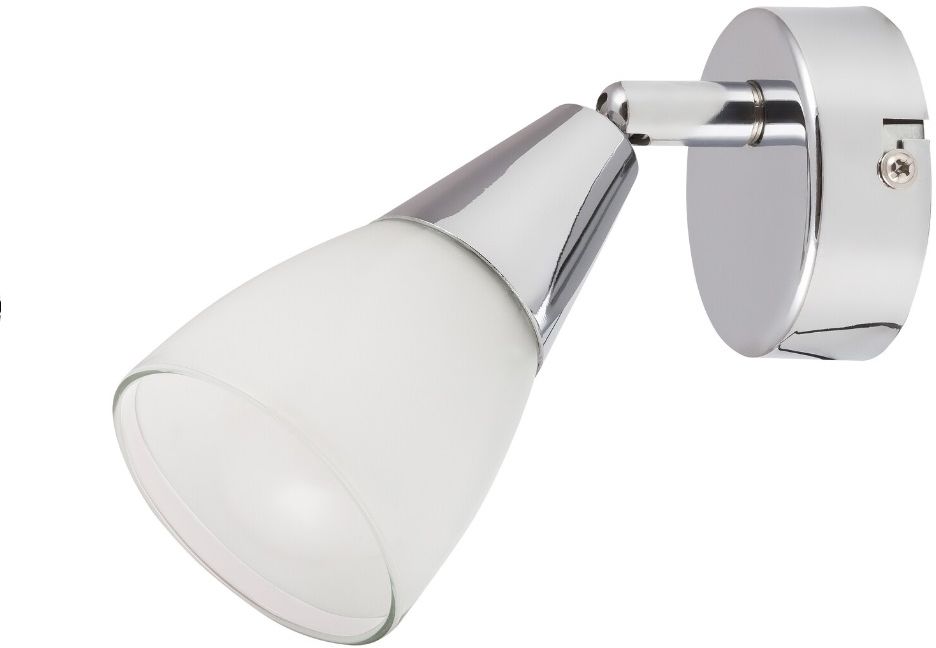 Rabalux Nicolette nástenná lampa 1x40 W biela-chrómová 6767